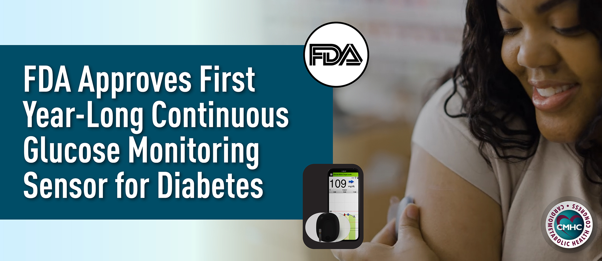 First Year-Long Continuous Glucose Monitoring Sensor